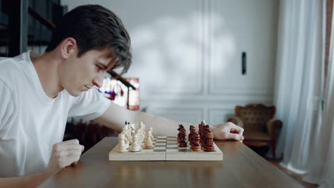 Chess | Chess Playing | Solo Chess plying | Nature Beaty