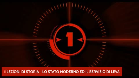 LEZIONI DI STORIA - LEZIONI DI STORIA - LO STATO MODERNO ED IL SERVIZIO DI LEVA