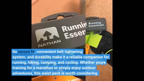 Customer Reviews: Nathan Peak Hydration Waist Pack with storage area & Run Flask 18oz – Running...