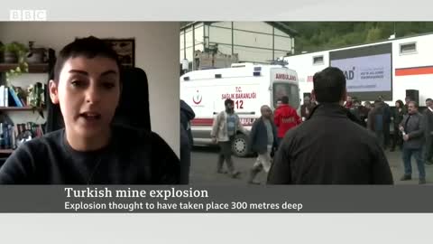 Turkey mine explosion kills 40 and leaves many more trapped - BBC News