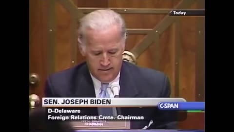 Senator Biden Democrat Most Responsible for Iraq War