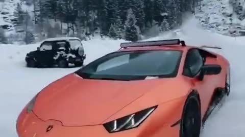 Lamborghini Drifting