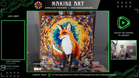 Live Painting - Making Art 12-30-23 - Last Painting of 2023?