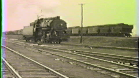 Pere Marquette Railroad footage from 1940's