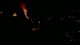Fuerte incendio causa alarma en La Mesa
