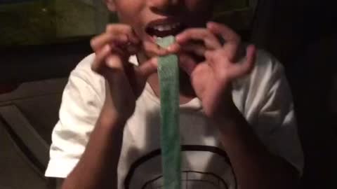 Sour candy challenge by Rosh