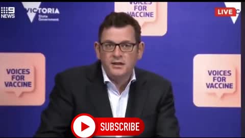 Australian Premier Dan Andrews plans to "lockout" unvaccinated citizens, We will Lock you Up