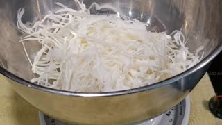 How to make Sauerkraut step 4