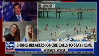 'Watters' World' questions spring breakers about partying amid coronavirus outbreak
