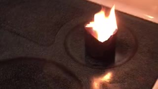 Why You Shouldn't Put Water on a Wax Fire