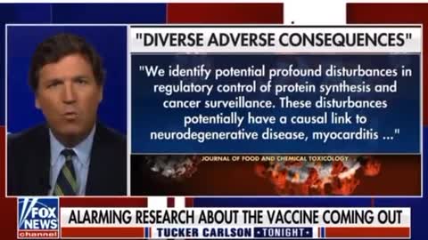 Tucker Carlson zeroes in on Vaccine induced Immune system damage.