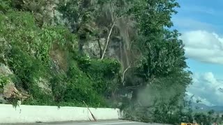 Spectacular Rockslide