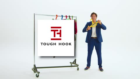Tough Hook Hangers - Serious Closet Space Saver - Get Organized - Incredible Strength and USA Made