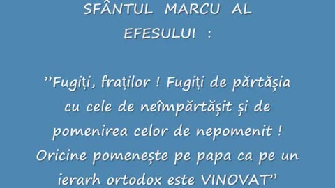 Ecumenism Eretic Bartolomeu Anania CONSIDERA EGAL,ARHIEREU,FRATE INTRU HRISTOS pe PAUL II vaticanist