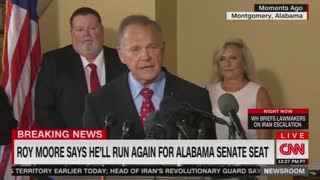 Roy Moore announces 2020 Senate candidacy