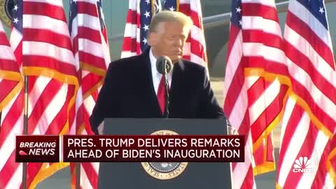 TRUMP REMARKS TO BIDEN TRUMP WON 2020 ELECTIONS