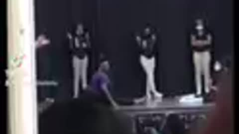 Principle Does The Splits In Front Of Entire School And Shits On Herself