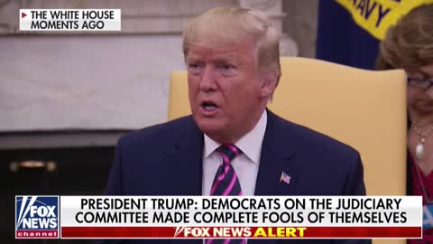 Trump Unloads on Pelosi: She Knows Impeachment Is A Hoax