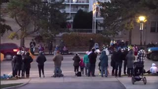 Car seen speeding past spectators into holiday parade in Waukesha, Wisconsin