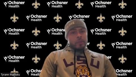 Saints S Tyrann Mathieu talks 2-Year Contract Extension | New Orleans Saints