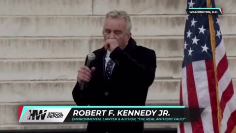 Robert Kennedy Jr. at the Washington DC protest - final half of speech