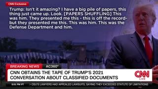 Trump Audio The DOJ Leaked to CNN