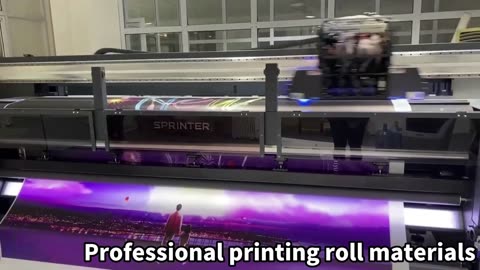 Large Format Roll to Roll UV Printer SPRINTER Power Plus 3200 for Flex Banner
