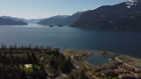 Stunning Drone footage-Sea to sky BC, Canada