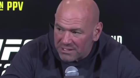 Politics - 2024 UFC Dana White Explains Free Speech To The Fake Scripted Liberal Globalist News