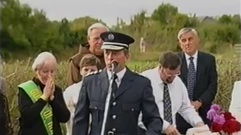 Unveiling of Memorial to Fr Mychal Judge O.F.M Keshcarrigan Co Leitrim 11th September 2005