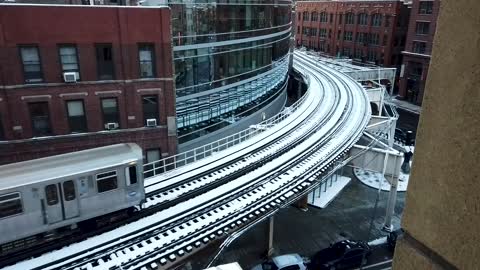 Chicago City Subway Train