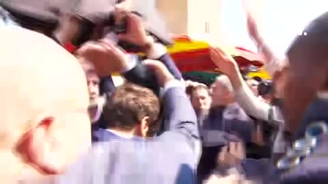 French President Pelted With Tomatoes - The people are standing up!