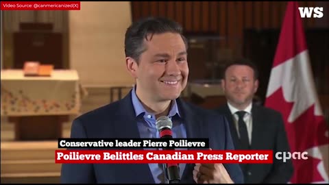 Poilievre belittles Canadian Press reporter about Rainbow Bridge explosion question