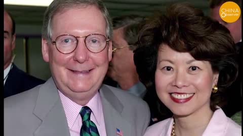 Elaine Chao's CCP Ties Exposed-Mitch McConnell Acknowledged Biden As President-elect