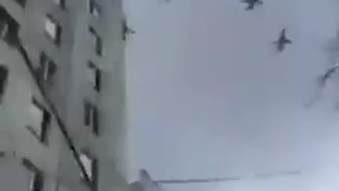 Unbelievable footage of Russian bombers over Ukraine
