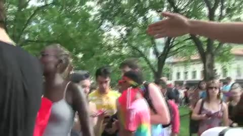 D.C. Pride Parade: Gay Supporters Attack Christian Preachers