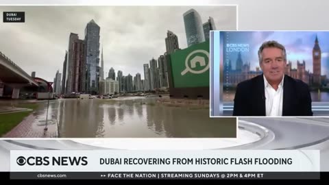 Flooding waters in Dubai p2