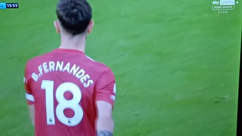 Manchester United Vs Liverpool (Bruno Fernandes Goal) Video