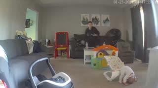 Bouncy Chair Tips Child Out