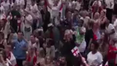 Fans react to England winning the Euros, ending a trophy drought of 56 years.