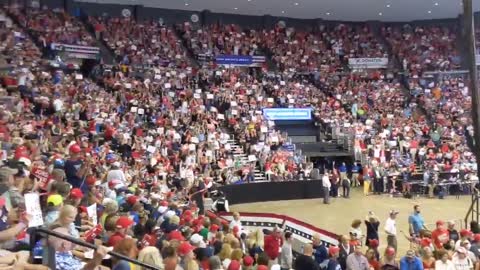 Wish i was there. Trump rally energy 53