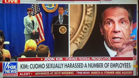 NY Governor Cuomo Sexually Harasses Employees