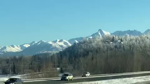 Leaving Wasilla on the Parks HWY