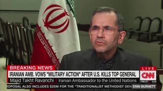 Iranian Ambassador calls strike 'act of war'