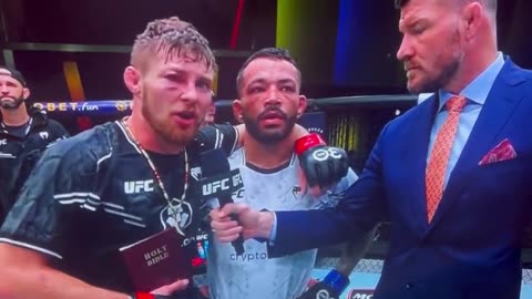 UFC Fighter Delivers EPIC Victory Speech Following Huge Win