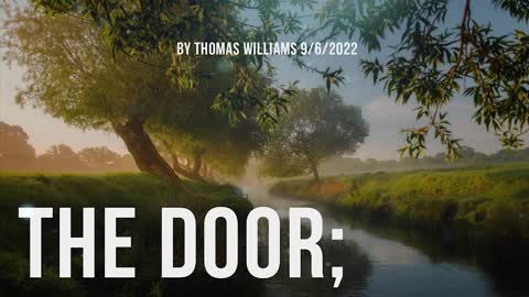 The door;