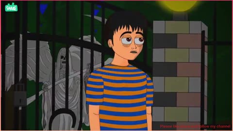 The Graveyard Horror Story Animated in Hindi