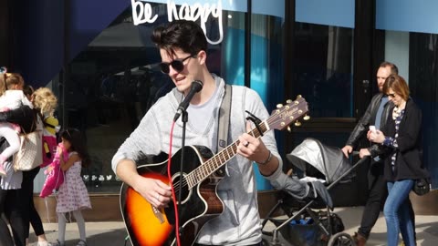 Jack Sheppard Music Busking in London 10th May 2015