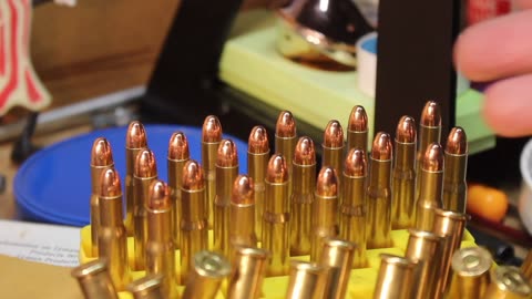 RUMBLE Reduced Loads For 30-30 Winchester With Berry's 110 gr Plated RN Bullets