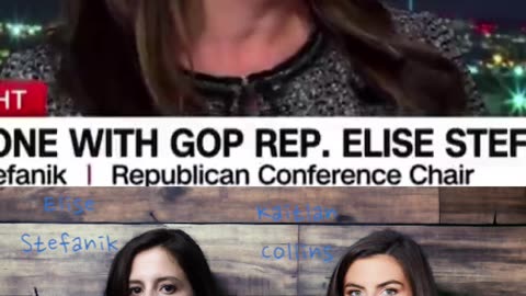 CNN's Kaitlan Collins gets beat down by Congresswoman . #EliseStefanik #youtubeshorts